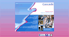 Desktop Screenshot of cascadetheatre.co.uk
