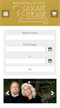 Mobile Screenshot of cascadetheatre.org